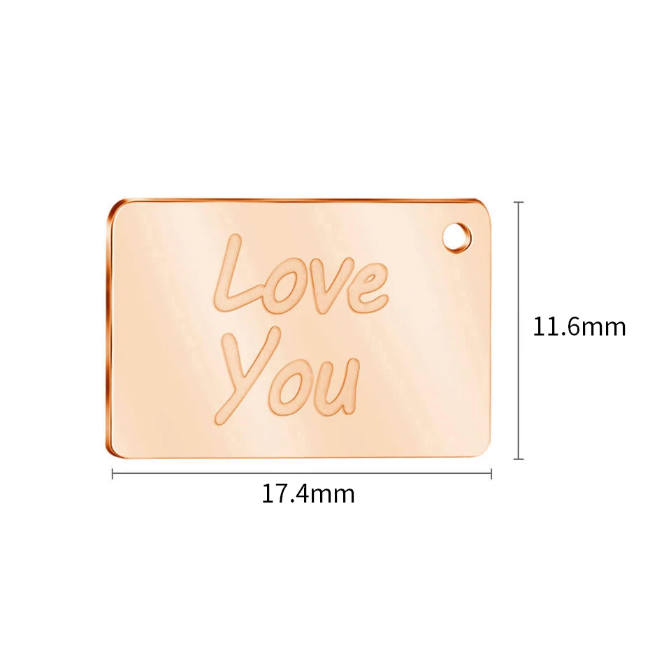Couple jewelry Valentine gifts stainless steel can open gold plated locket love slots  envelopes necklace