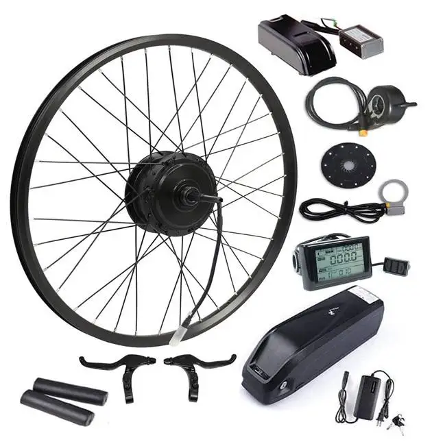 Manufacture and Sell 36V 48V 72V 250W 500W 1000W 1500W 3000W 5000W Electric Bike Hub Motor and Ebike Conversion Kit for Bicycle