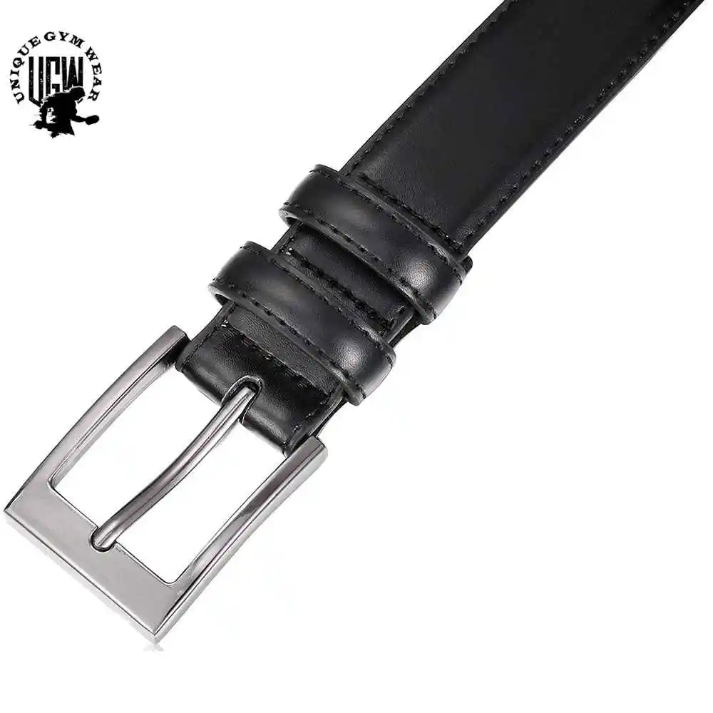 Lqbelt Automatic Buckle Belt Strap Wholesale Belts for Men Stock No Buckle OEM Custom Belts Factory Genuine Leather Black Red