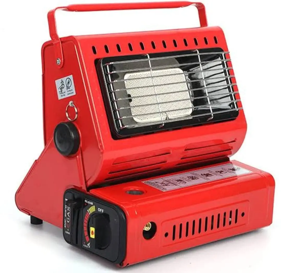 Portable Gas Heater Outdoor Camping 1.3kW Butane Gas Heater Lightweight with external Pagoda interface