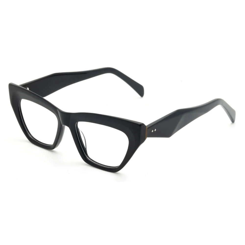 G6040 high quality fashion acetate eyeglasses optical frame material for women