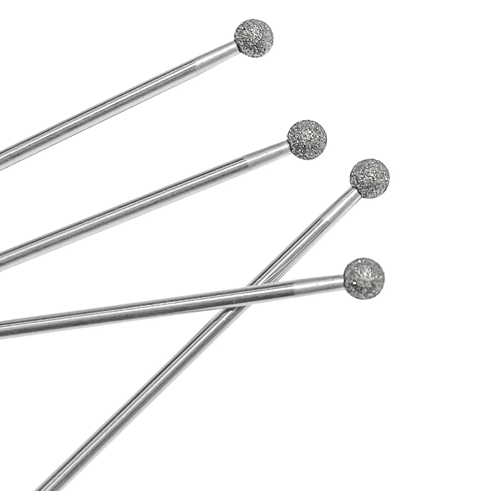 dental consumables 70mm HP Dia.2.35mm Diamond Dental Burs for Dental Implant Surgical Low Speed straight Handpiece