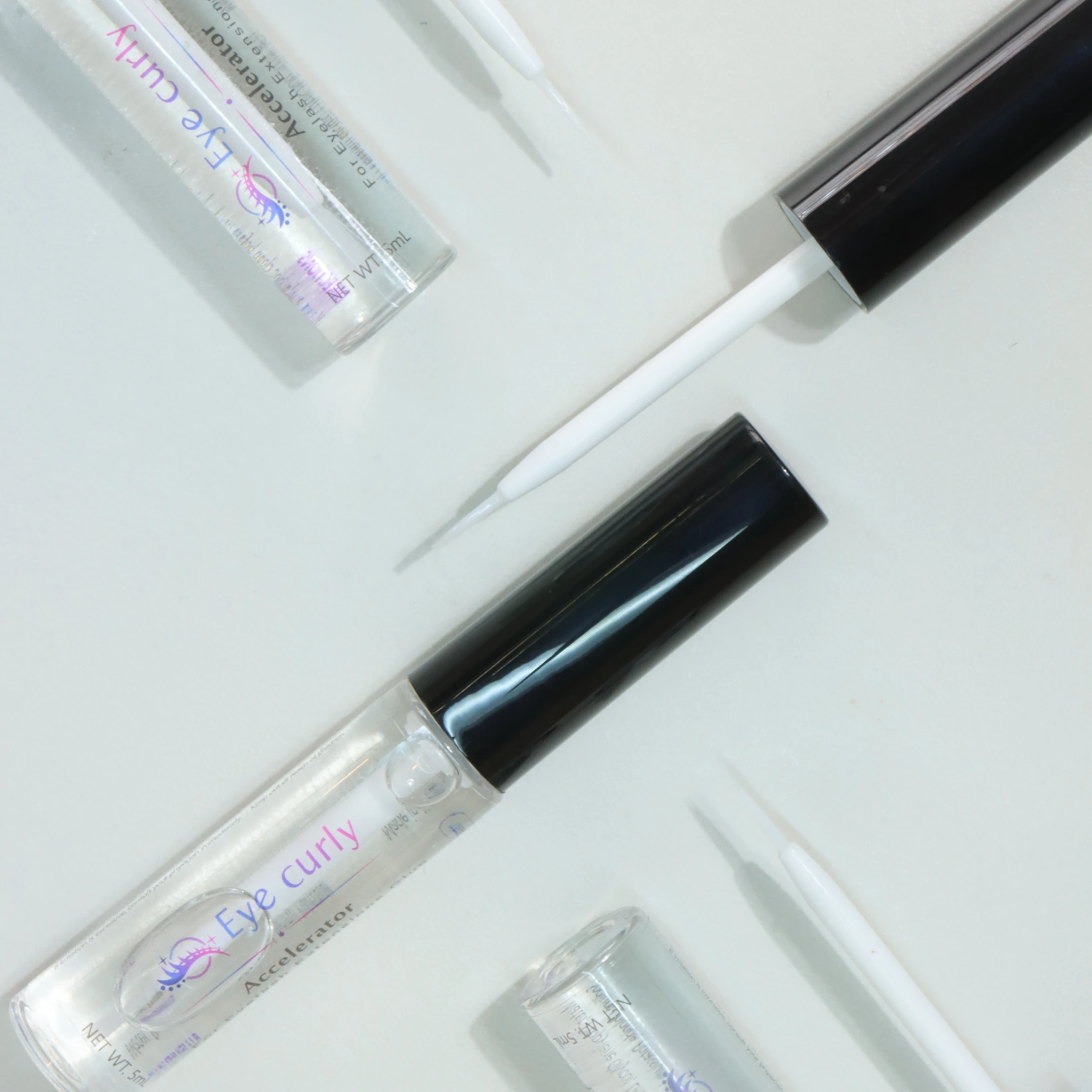 OEM Private Label Best Black Top Super Model Eyelash Extensions Korea Long Lasting Low Fume Custom High Fast Dry Quick Glue Free