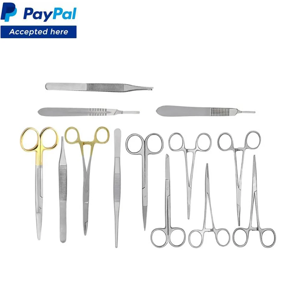 Наборы одноразового использования пакистанские хирургические инструменты набор для мелкой хирургии ножницы щипцы от SIGAL MEDCO