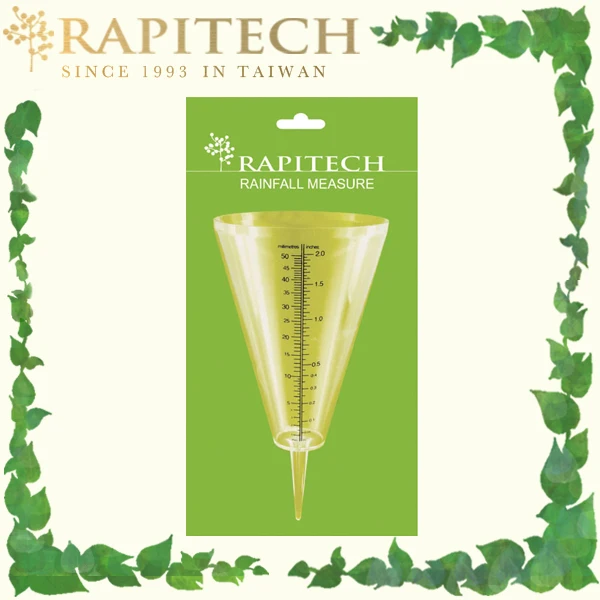 Rain measuring Plastic rain gauge