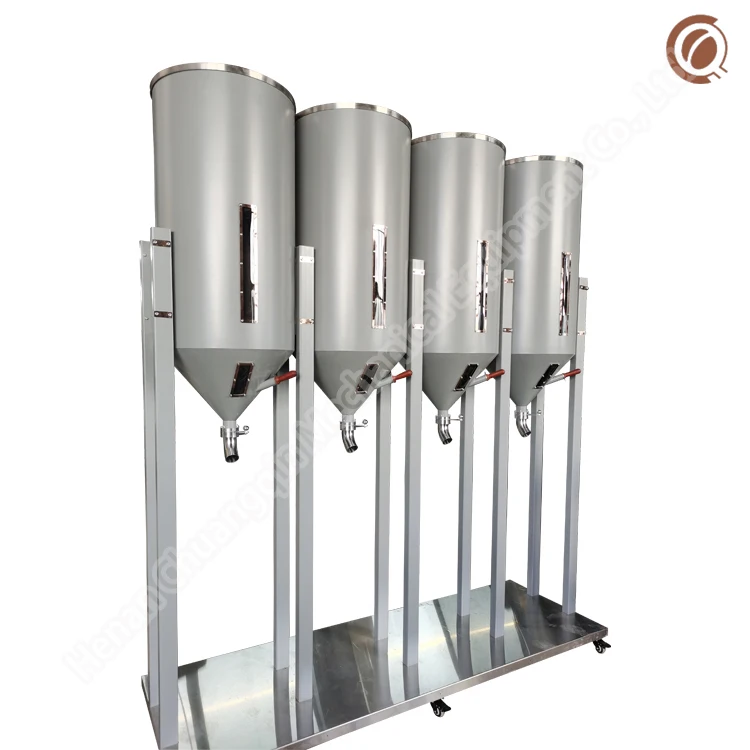 Бункеры для силоса из нержавеющей стали корма кукурузы кофейных