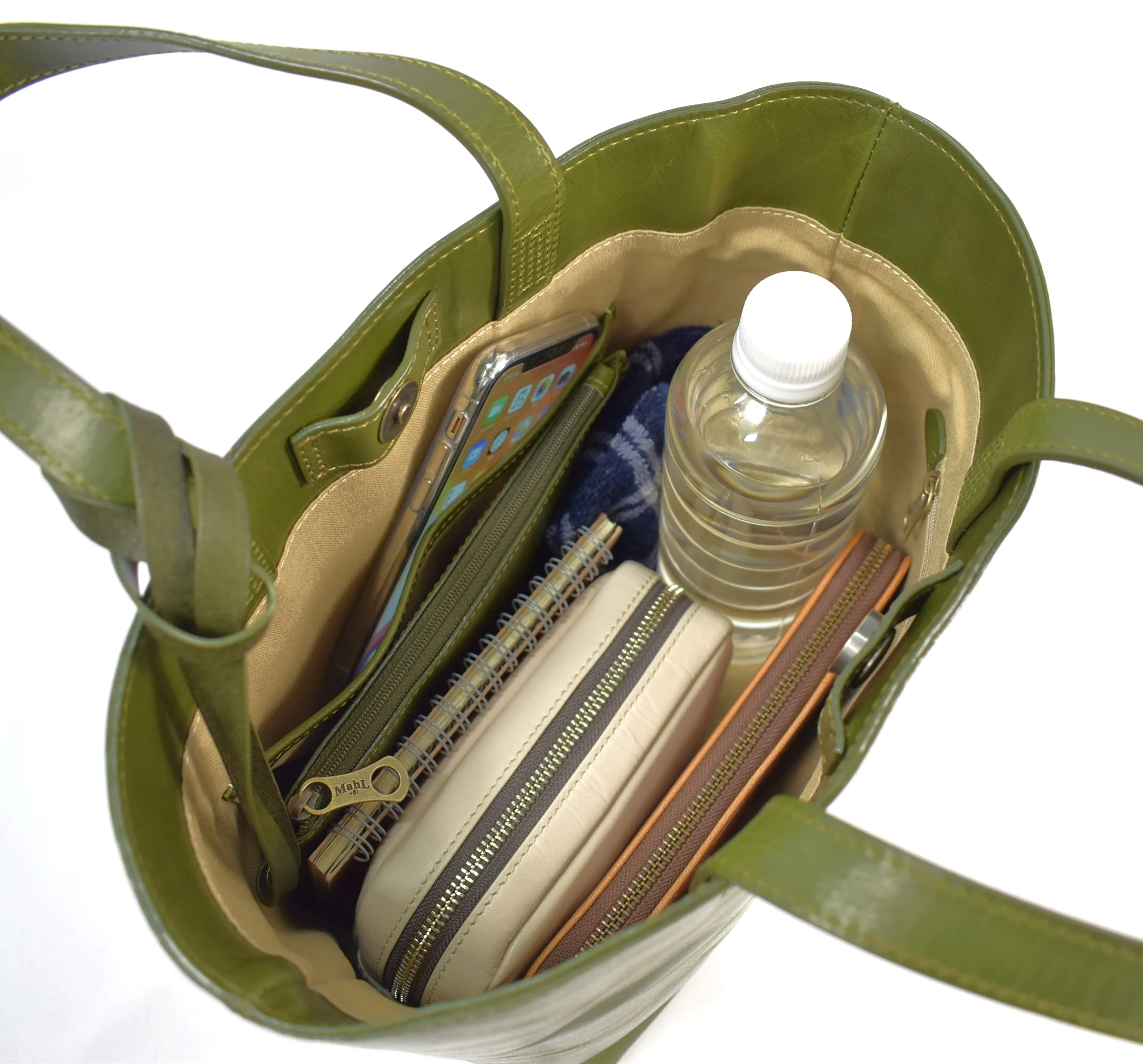 Convenient Large Wholesale Logo Mini Leather Tote Bag for Women