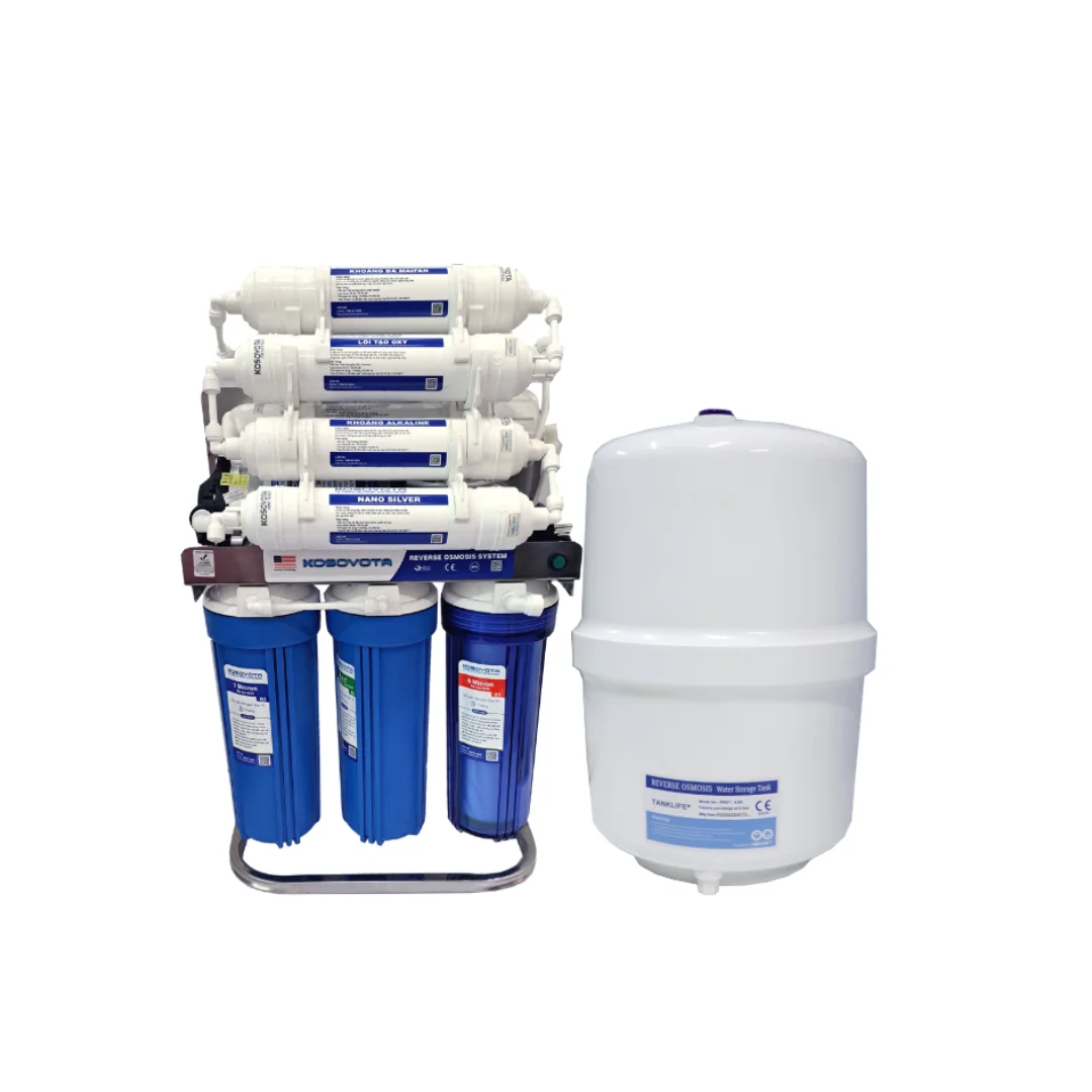 High Quality Top Sales Household Water Purifier RO System 9 Core Under Sink Home Water Filter Made In Vietnam