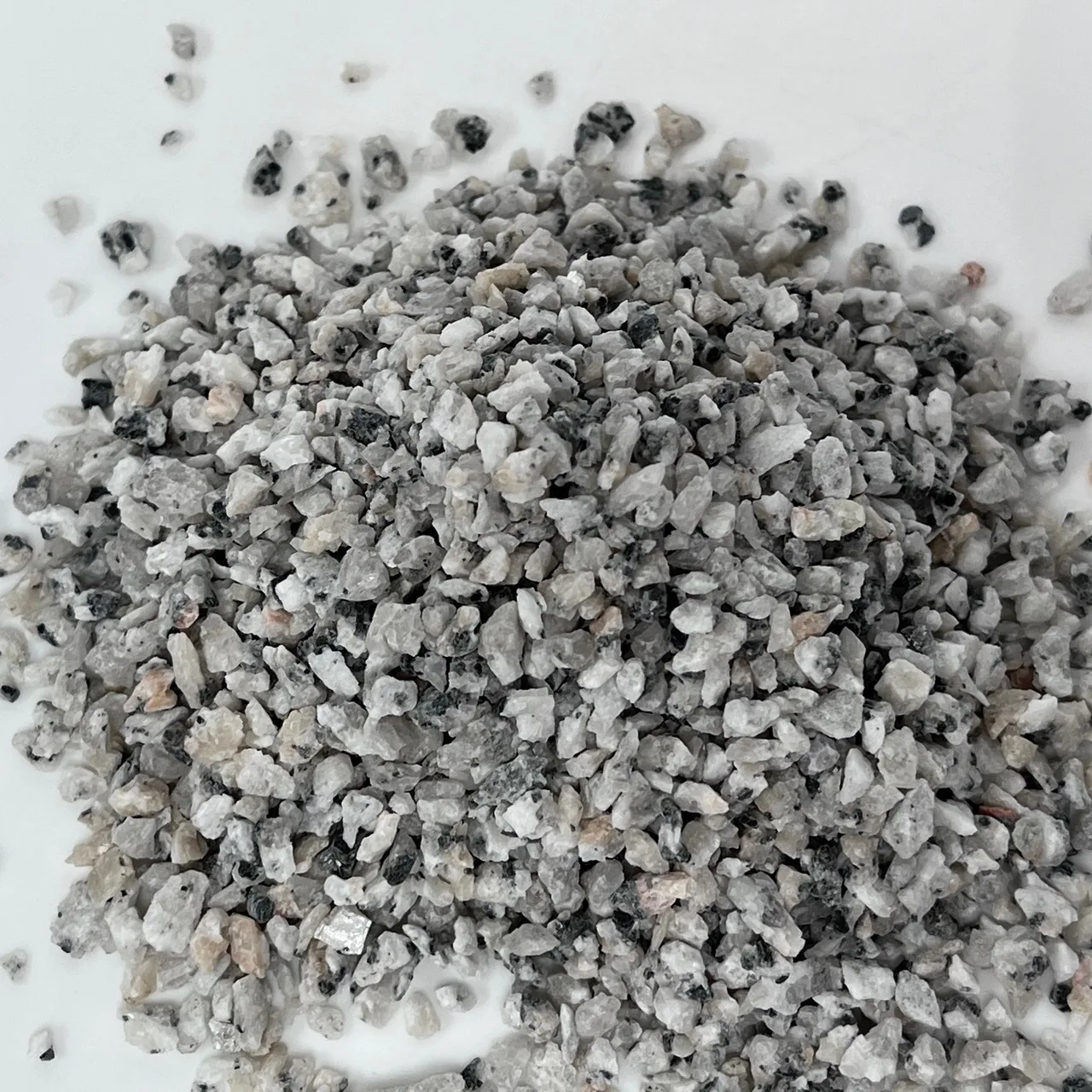 Granite White Grey Micro gravel natural stone aquarium fish tank sand chips gravel decorative substrate soil shrimp