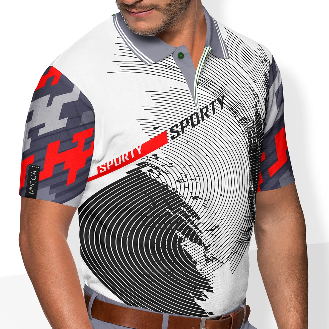 Golf Tennis Polo Shirts for Men Sublimation Custom Logo Design High Quality Quick Dry Sport Tshirts OEM Wholesale Manufacture