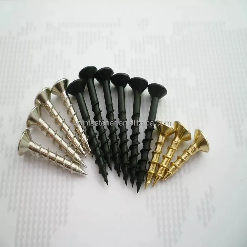 Screw Manufacturer Coarse Thread MDF Screw Size Drywall Screw For Gypsum