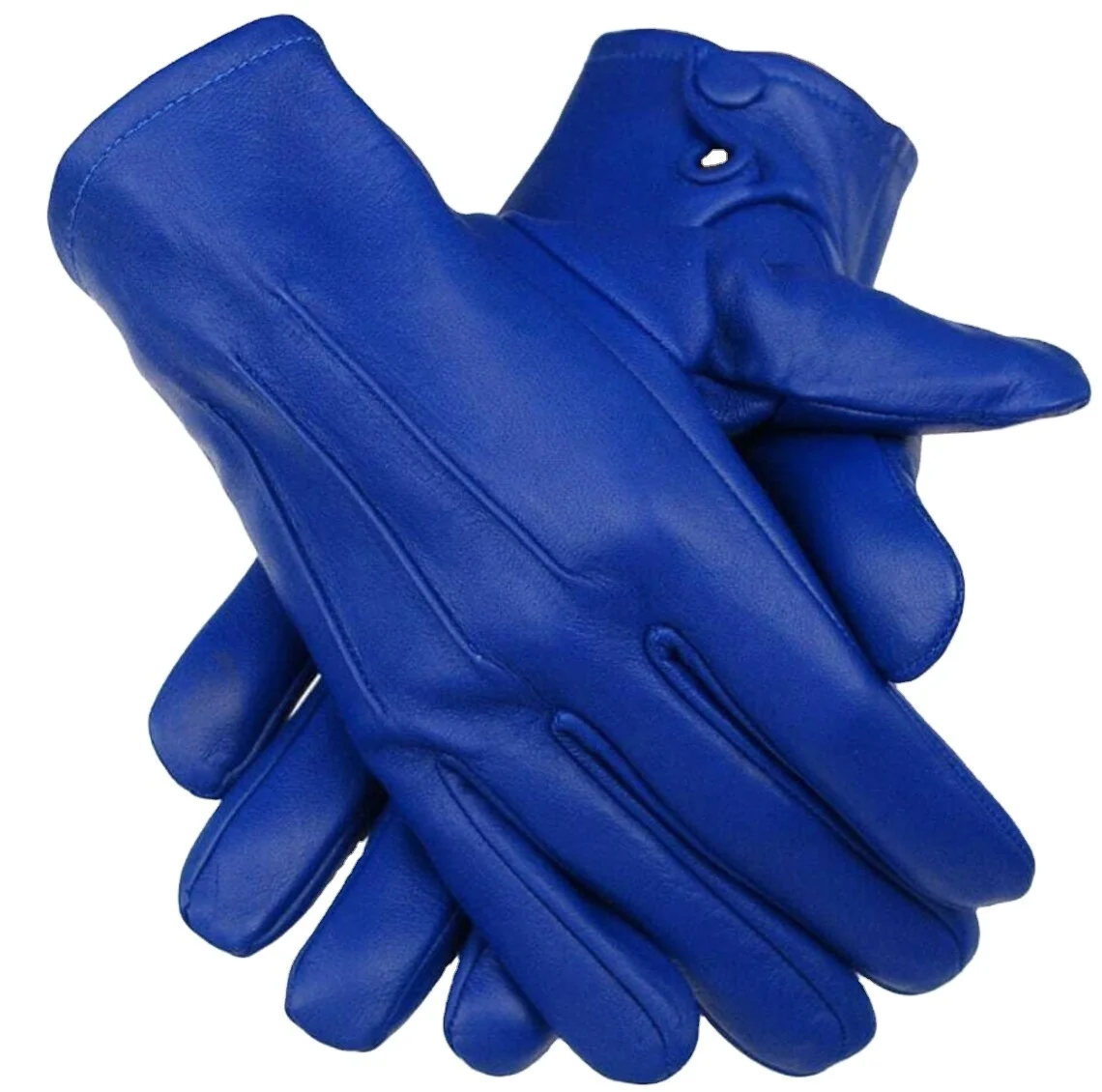 Custom Best Selling High Quality Winter Men Deerskin Leather Gloves Soft Fashion Velvet Black Gloves for Men and Women