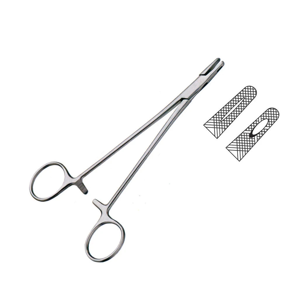 High Quality Olsen Hager Mini Needle Holder For Surgical Operates 12.0 Cm
