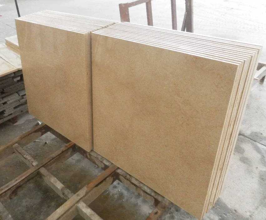 Natural Stone Polished  Egyptian Galala Beige marble Slab Cheap price Top quality  Marble tiles