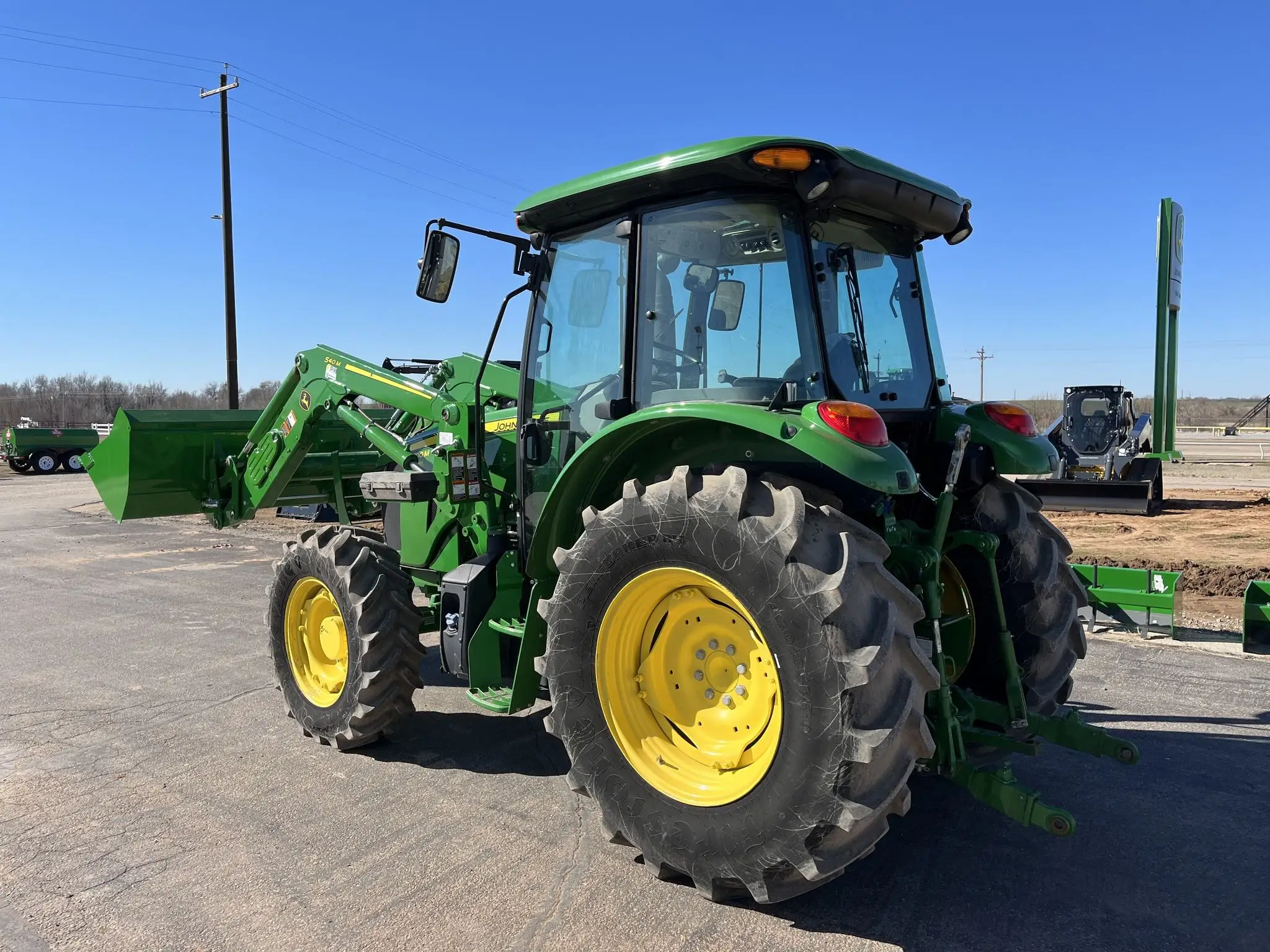 Original Farming Tractor Fairly Used Johnn Deeere 5100M Farm With Front Loader 543R 4x4 Tractor In Stock Now
