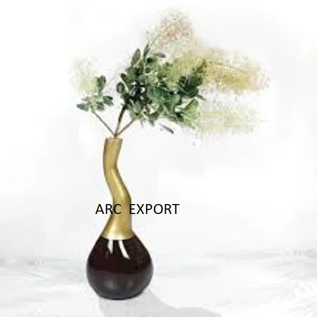 Flower Vase Stainless Steel Silver Metal Designing Style Ware Antique Modern Decoration Simple Classic Cheap Price Vase