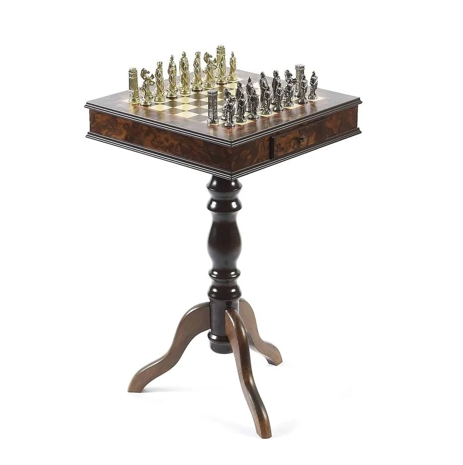 Modern Design Wooden Chess Table Gaming Supplies Sports Room Chess Board Sports Day Competition Indoor Chess Game