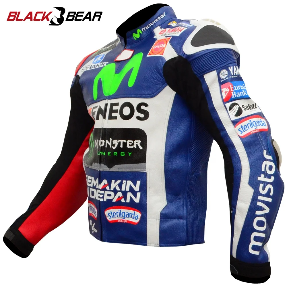 Motorcycle Riding Jacket for Men Racing with Protectors and Windproof Lining Textile Jacket MBJ-0003