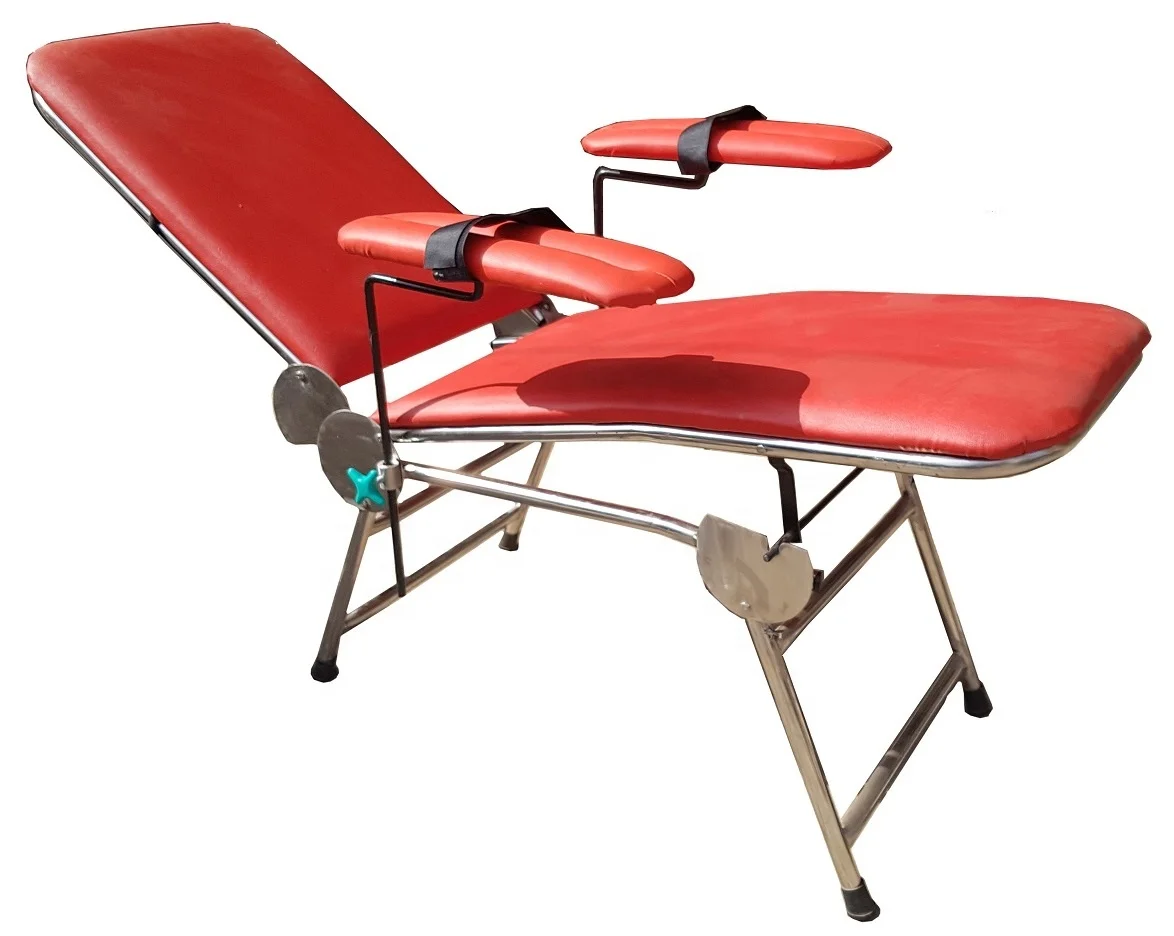 Portable Blood donor Chair Folding blood donation camp chair Blood Bank Camping chair manufacturer