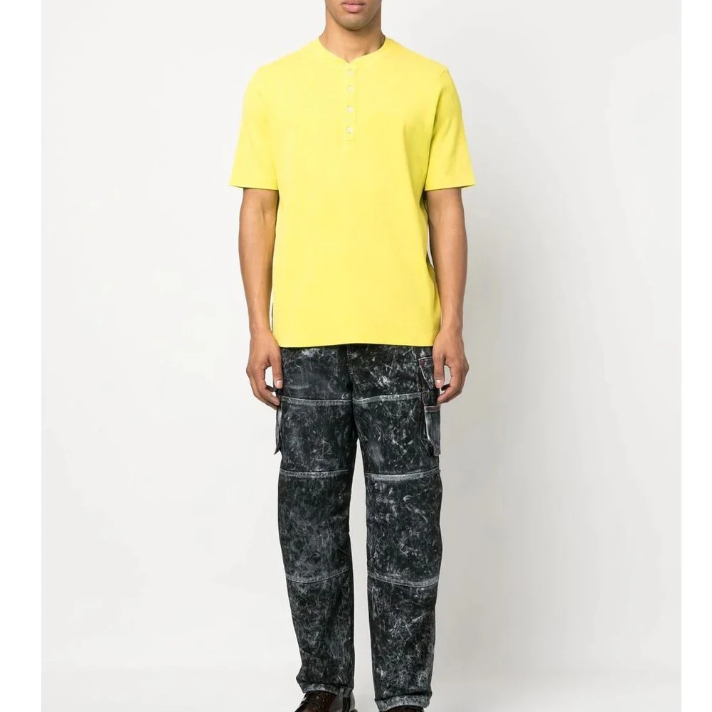 2023 New Japan Style Brand Mens Acid Wash Straight Denim Cargo Pants Biker Jeans Men Baggy Blue Jeans With Side Pockets Jeans Me