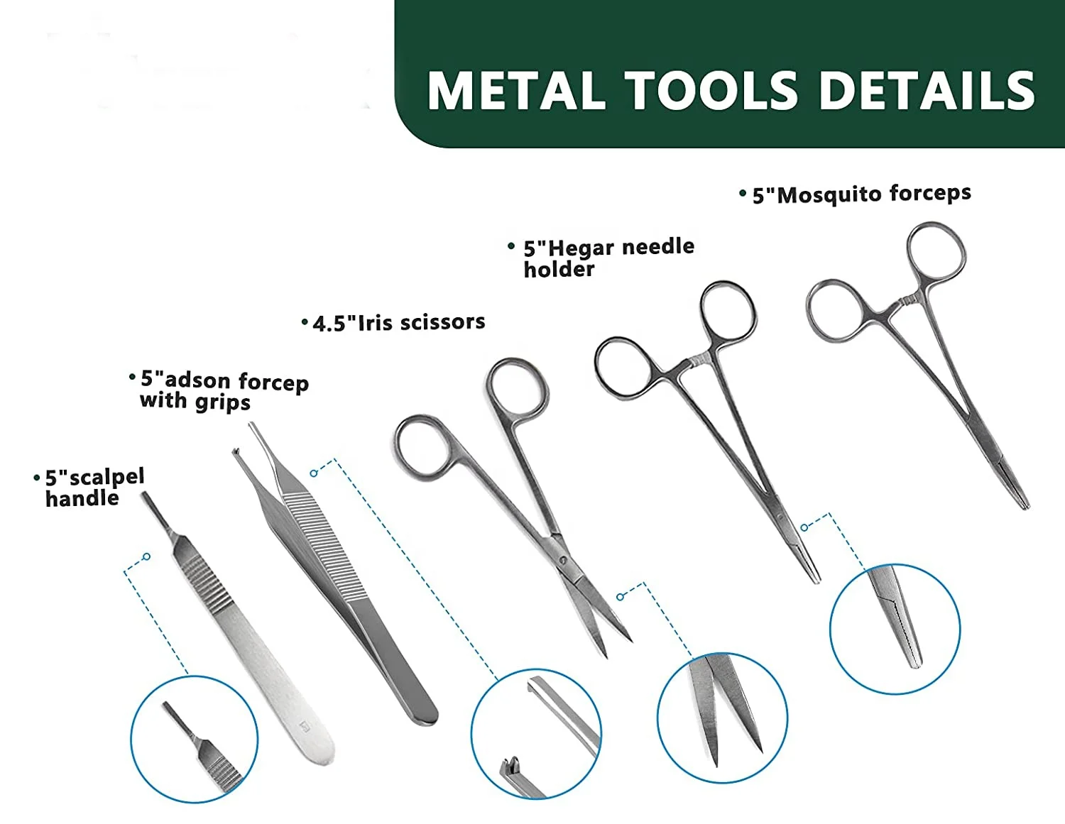 Surgical First Aid Medical Suture Tools Kit Stainless Steel Best Seller in High Quality Manufacturers Supplier Wholesaler Price