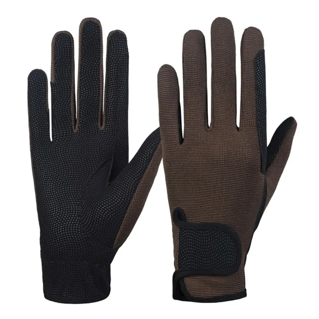 Wholesale Custom High Quality Winter Fitness Outdoor Sport Therapeutic Equestrian Horse Riding Gloves