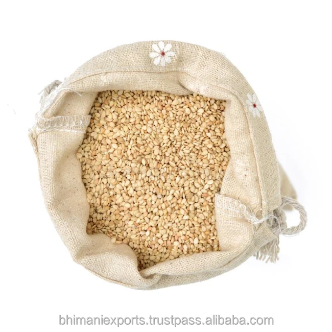 Экспортное качество натуральные семена кунжута 6-7% влаги свежие джутовые мешки сушеные сельскохозяйственные продукты для хлебобулочных изделий и выпечки
