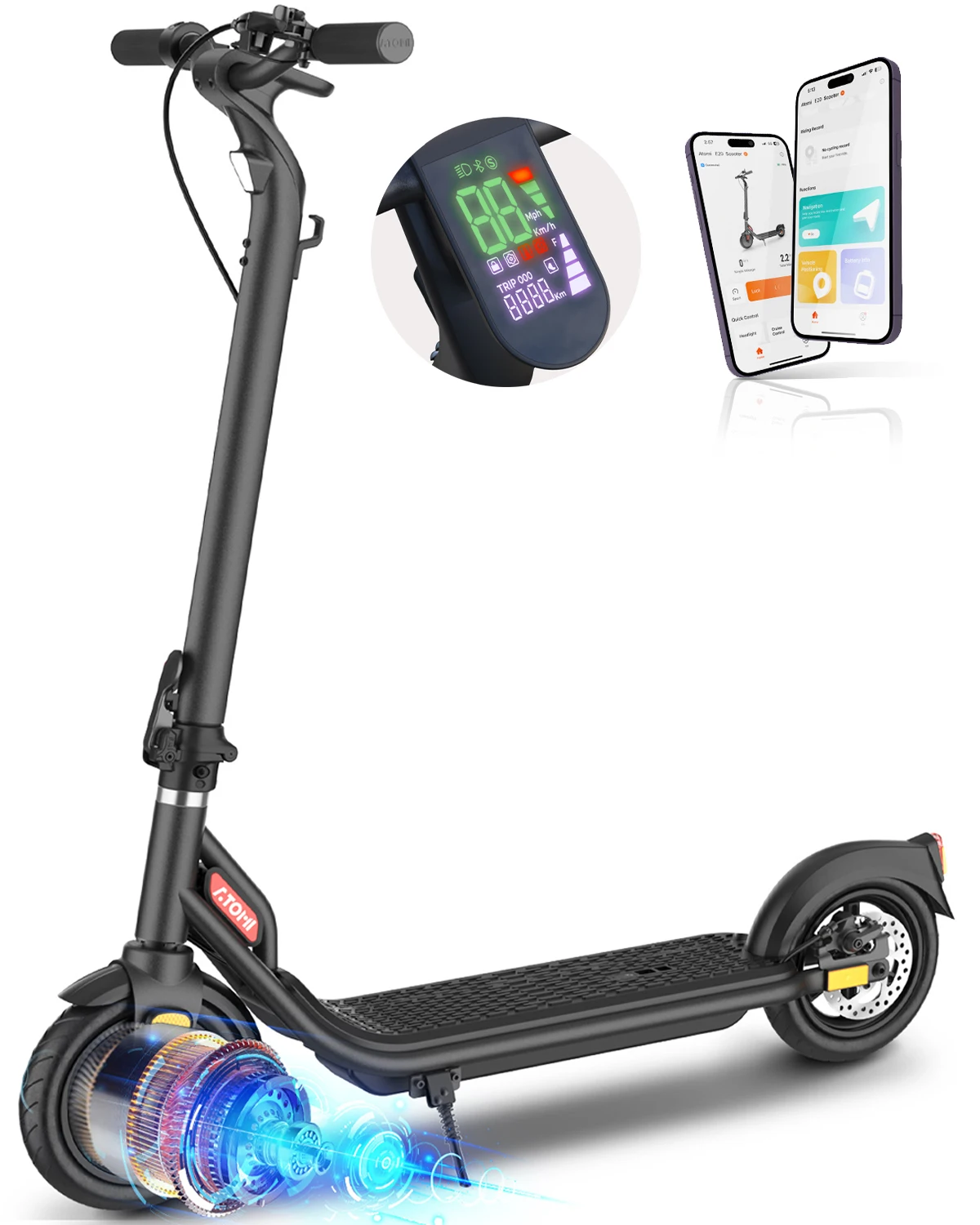US EU Warehouse Fast E Scooter Electric Free Shipping Patinete Electrico APP Trotinette Electrique Electric Scooters Adults