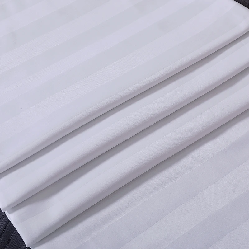 plain polycotton fabric cvc 8020 fabric 250TC bedding sheets fabric used for hotel