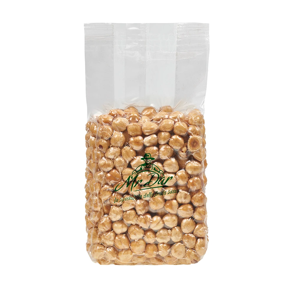 Органические жареные и очищенные фундук 500 г Вакуумный пакет готов к использованию Бланшированные и сырые продукты длительный срок хранения