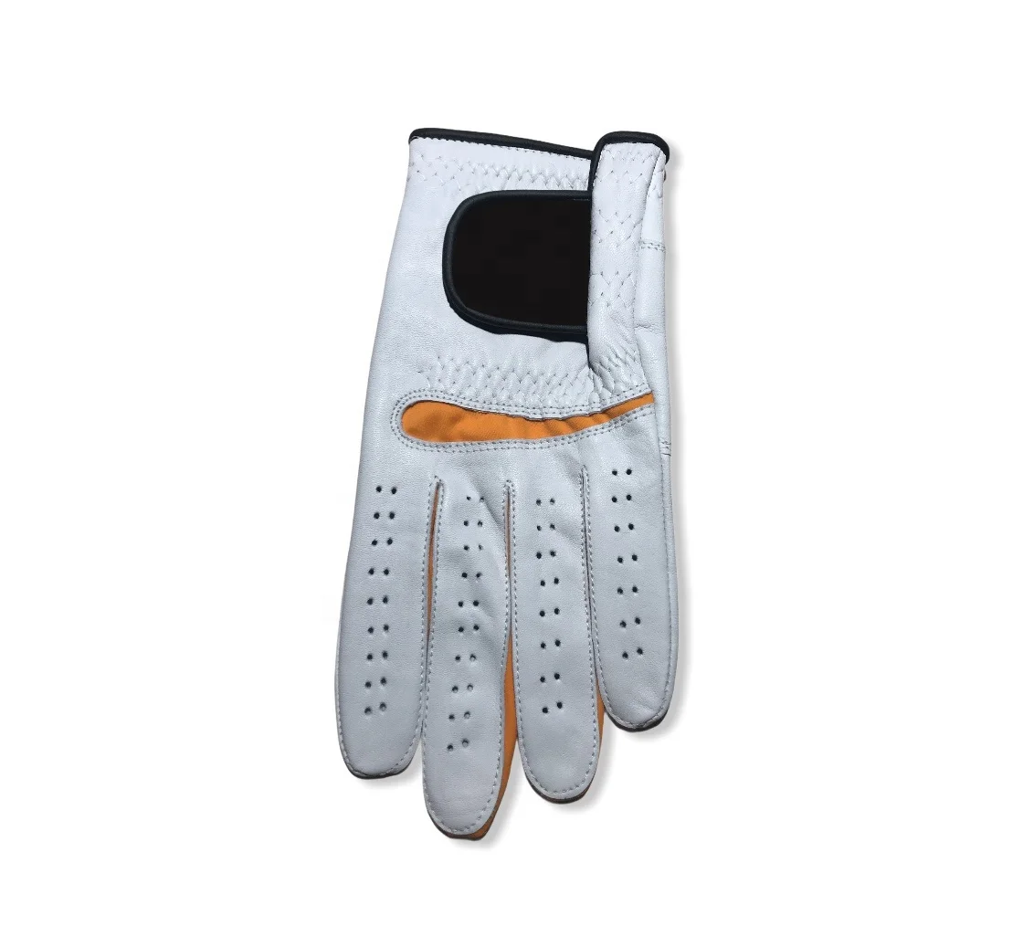 Best Design 2024 Wholesale Leather Material Cheap Price Quality Design Sports Wear Quality Golf Gloves On Sale Now