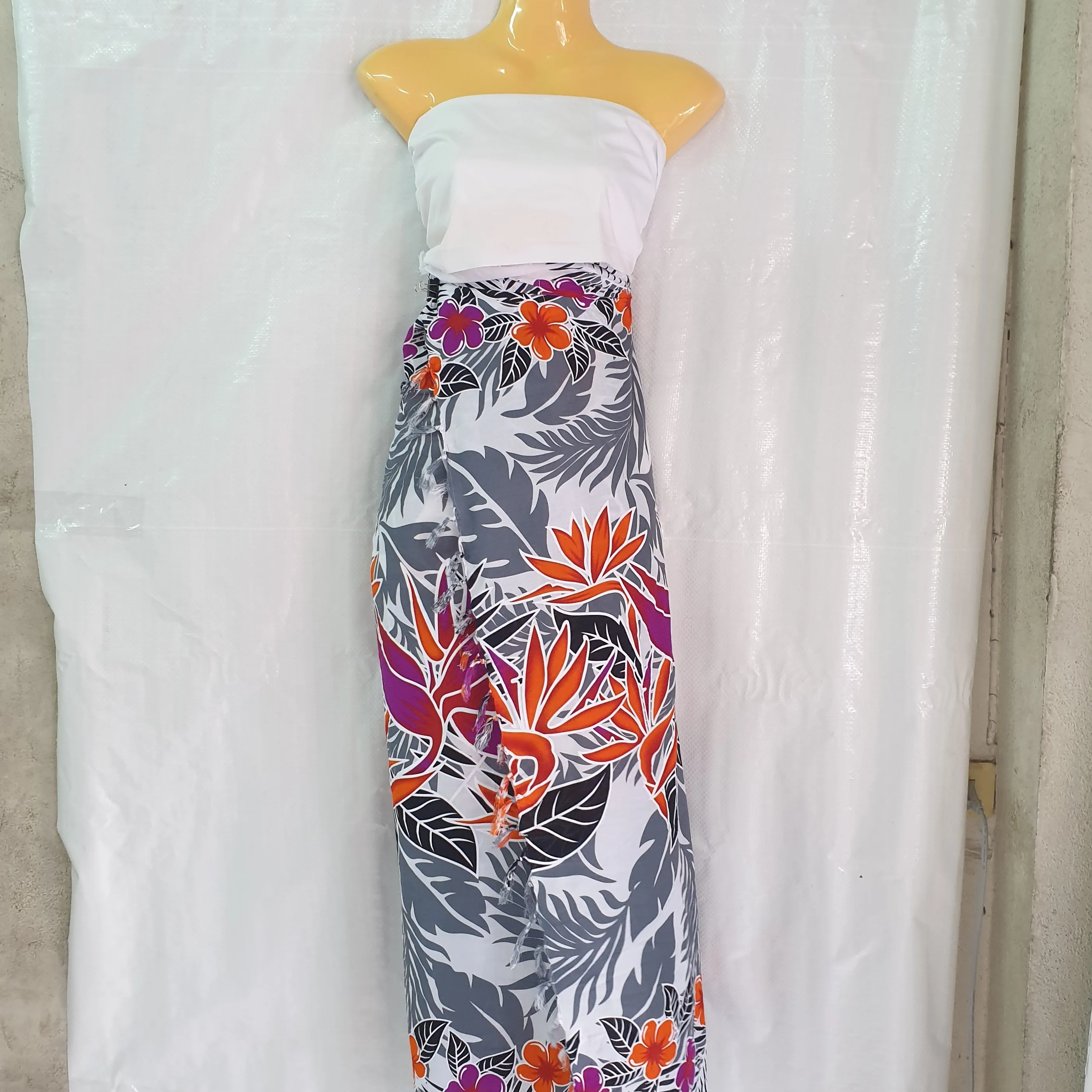 Увлекательный Племенной остров полинезийский тематический саронг Парео готов к отправке по всему миру в ярких тонах