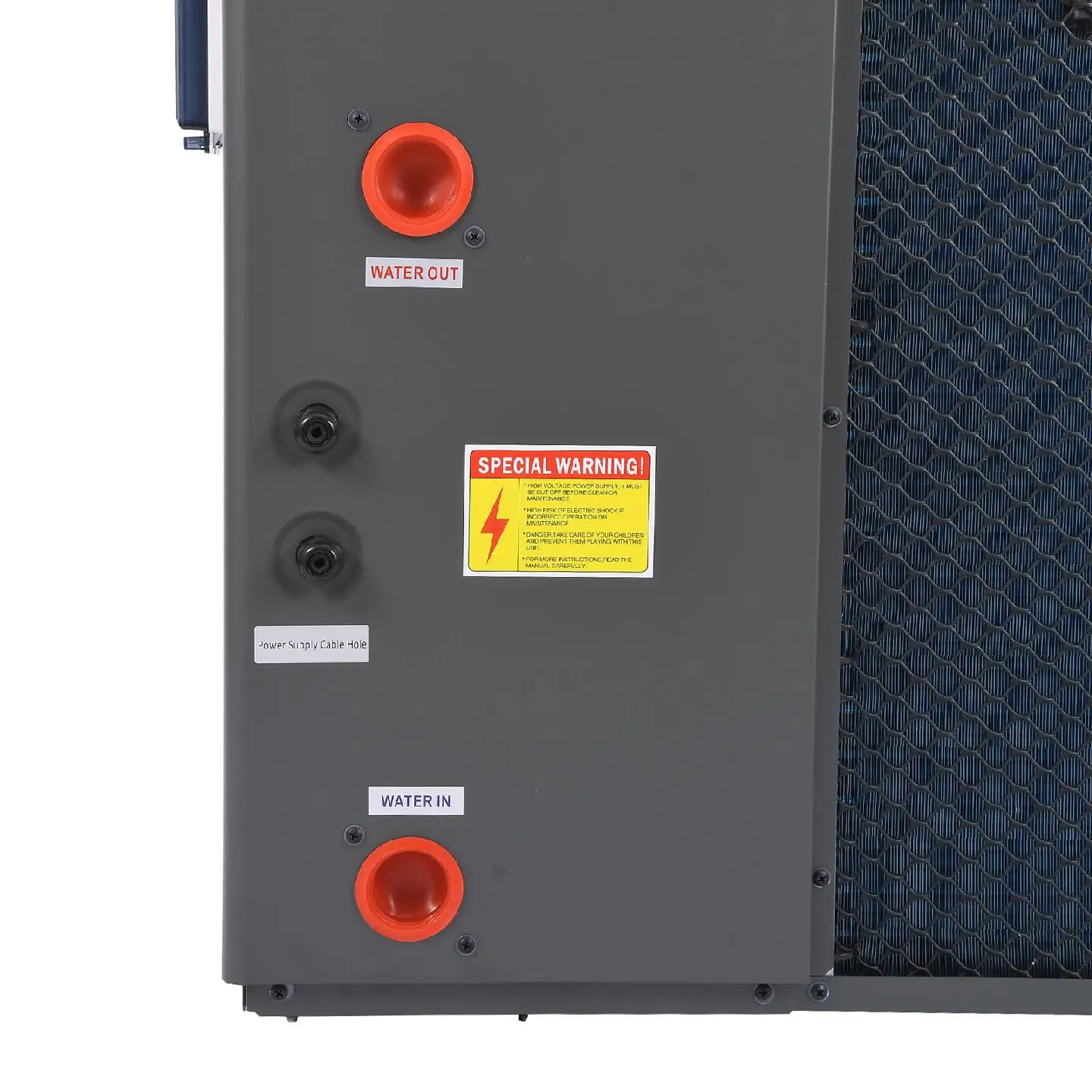 Greatpool household commercial COP R32 R410a inverter optional wifi swimming pool water spa heat pump heating cooling heater