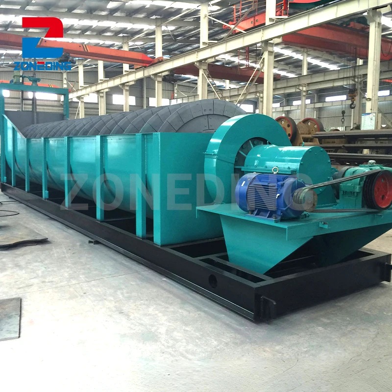 Spiral Classifier With Ball Mill Fine Powder Sand Making Machine