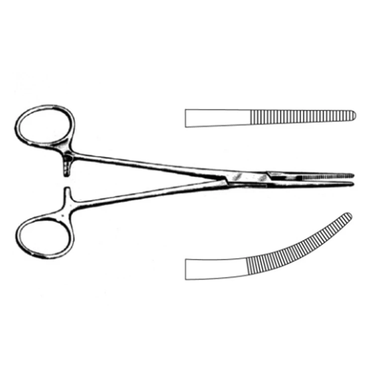 Lowest Price Stainless Steel Straight Artery Forceps Medical Grade Single Use Kelly Artery Haemostat Forceps