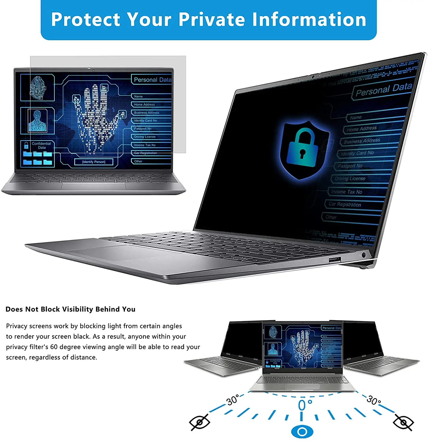24 Inch Privacy Filter