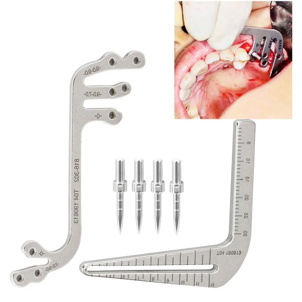 stainless Steel Dental Surgical Drill Guide Locator Parallel Depth Pin Gauge Tools Dental Surgical Gauge with free sample