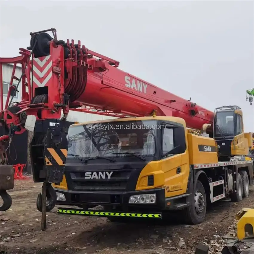 2020Year High Quality Second-hand 25 ton Truck Crane STC250 Truck with Crane Used Hydraulic Truck Cranes for Sale