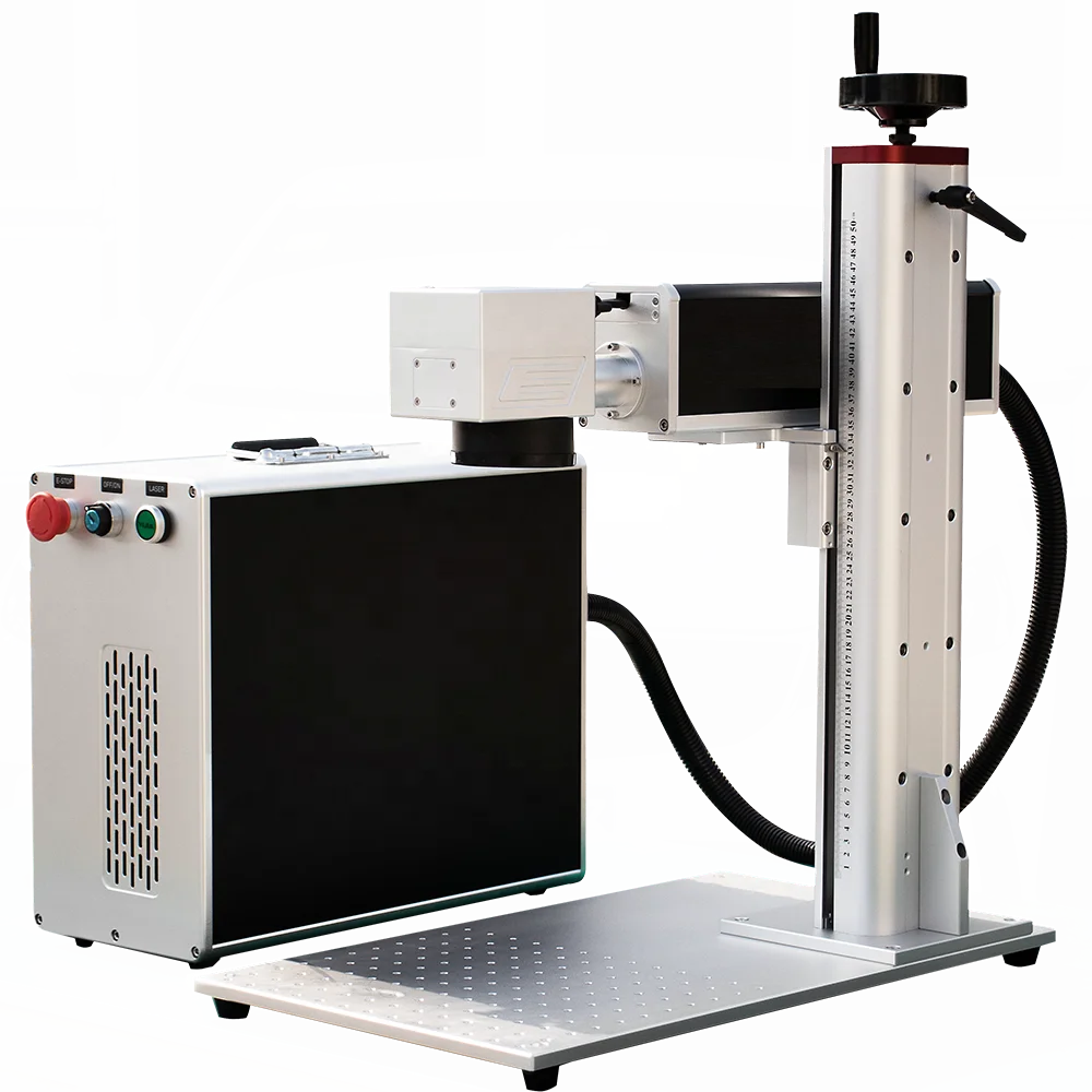 Genuine Raycus JPT Portable Metal Engraving Device 30w 50watt Handheld Fiber Laser Marking Machine for cup glass Logo Printing