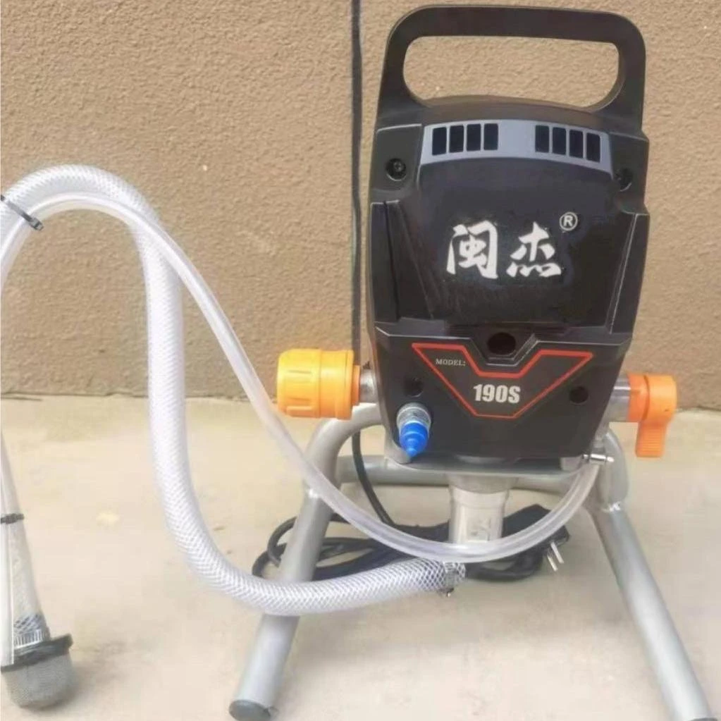 Minjie 190s безвоздушный распылитель краски с профессиональным распылителем краски