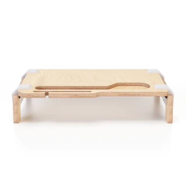 Portable wooden Laptop stand pc case support natural wood adjustable tablet pc notebook laptop stand for desk