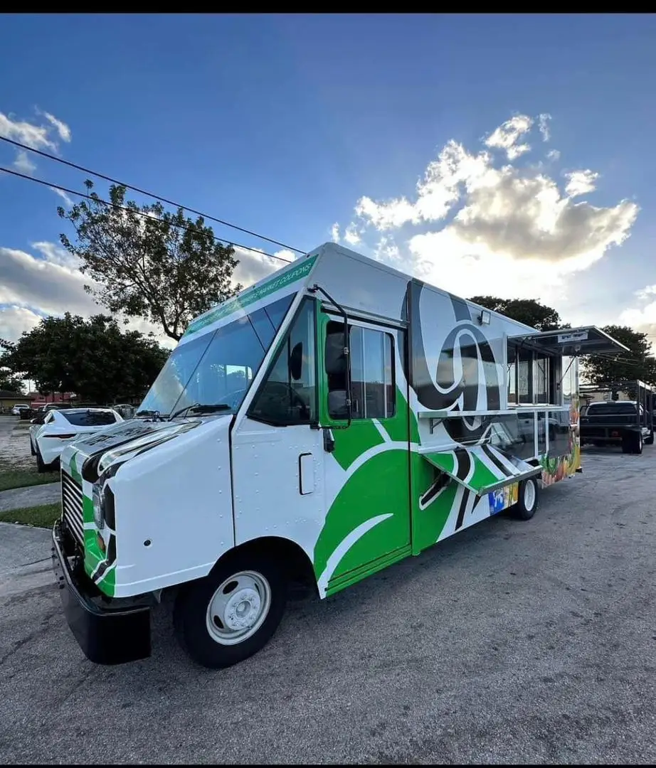 Electric Fast Food Truck Trailer / Mobile Kitchen Kiosk Commercial for Sale