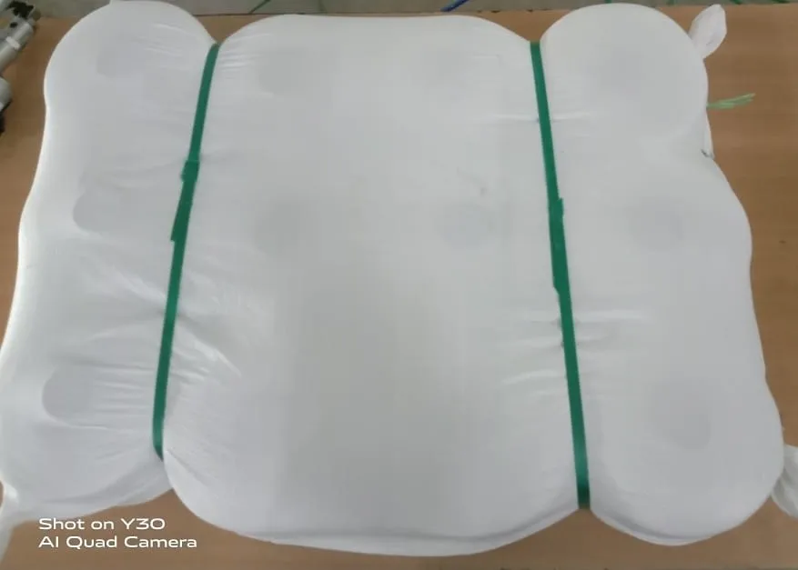 Пряжа из смешанной регенерированной пряжи с открытым концом экологически чистая хлопчатобумажная полиэфирная 24/1 30/1 40/1 пряжа для вязания и плетения ткани