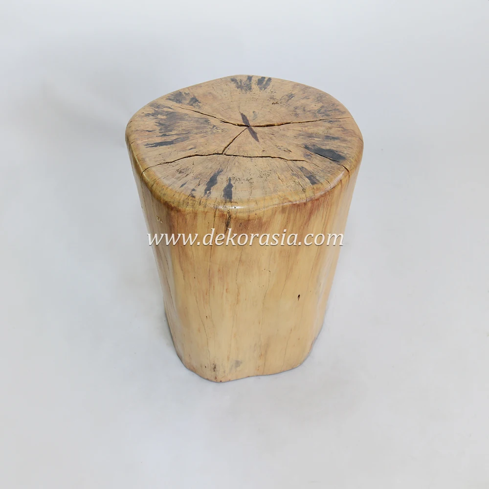 Modern round Wooden Ottoman Stool Customizable Natural Wood Seat Living Room Home Hotel Bar Apartment Villa Decorative Furniture