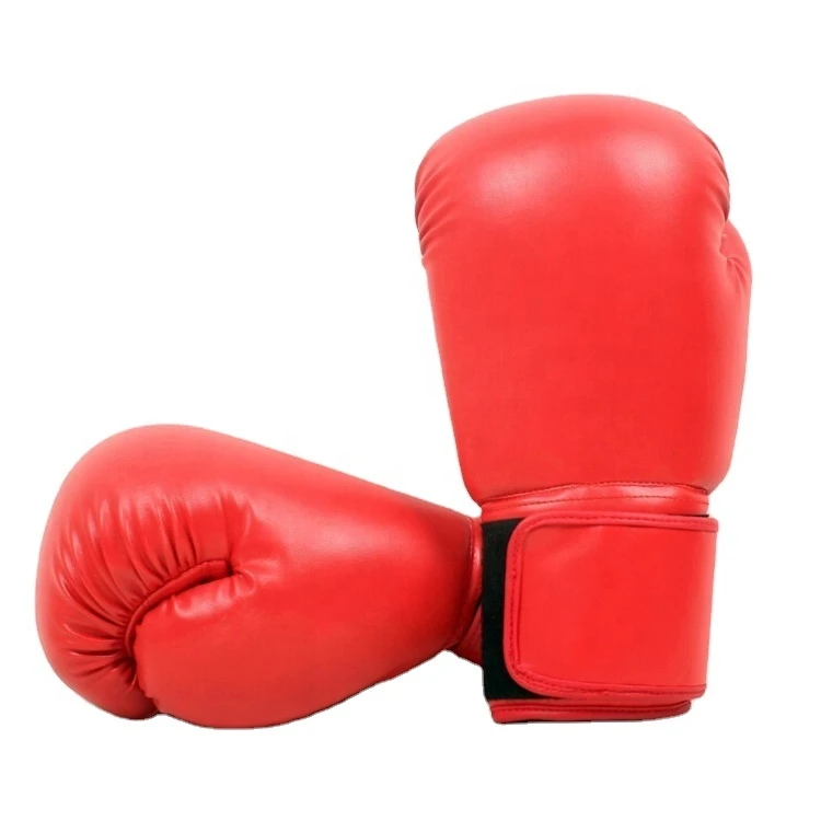 wholesale New Model Fire Print Style PU Leather Made Easy Grip Boxing Gloves For Sale With Custom Design & Logo Service OEM