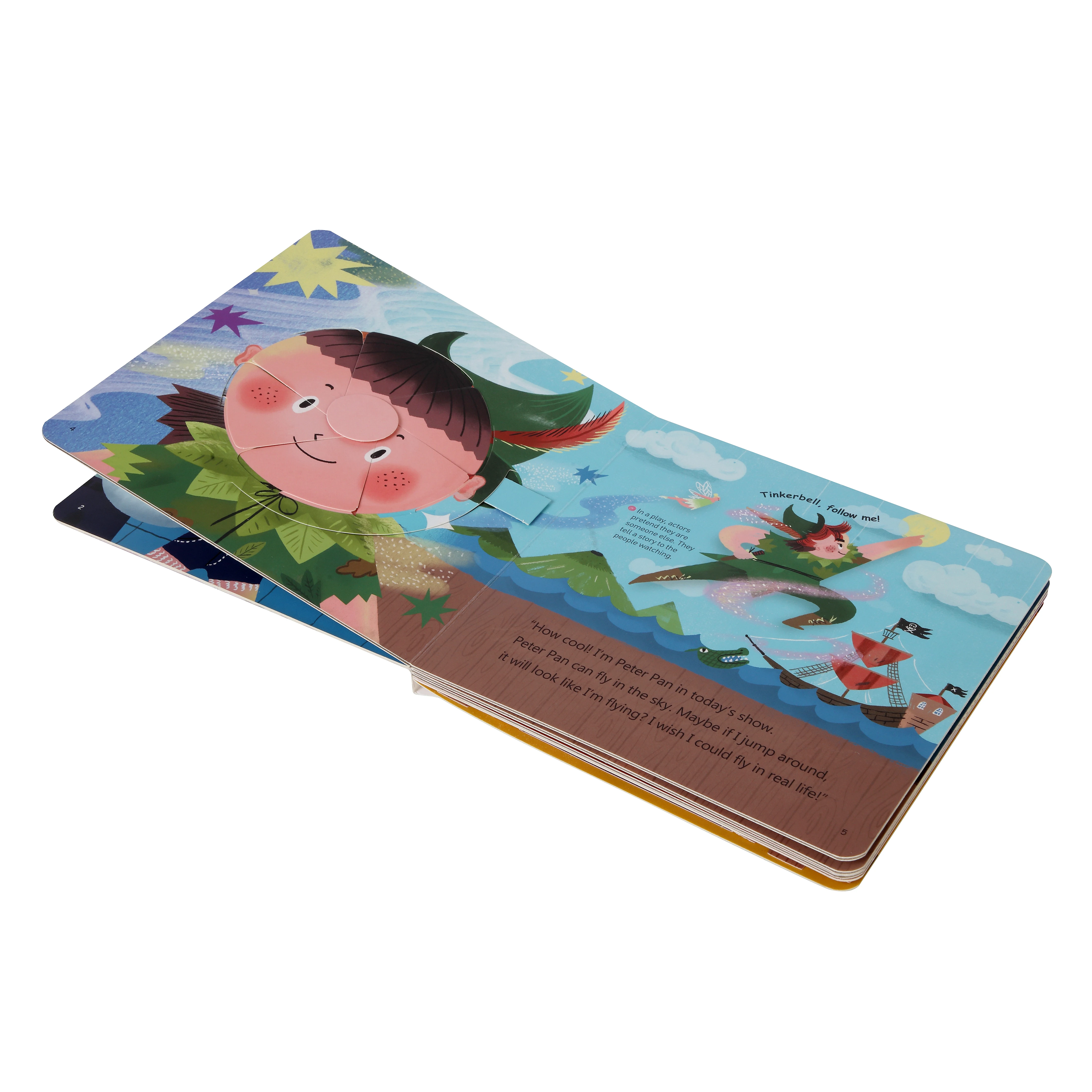 Customized Oem Hot Sale Kids Baby English Story Educational 3D Pop Up Books For Children