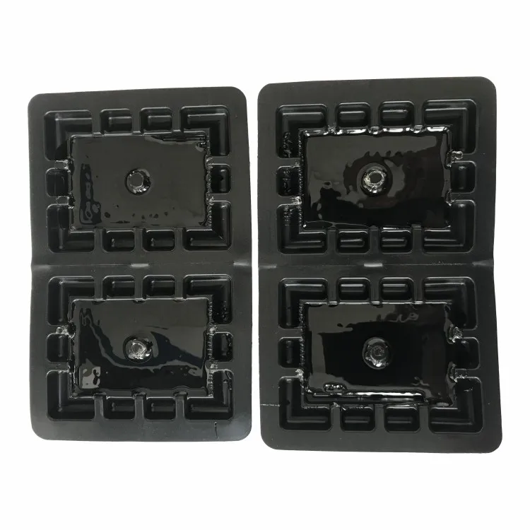 Eco Mouse Trap Easy Set 4-Pcs Disposable Glue Boards for Cockroaches and Mice Animal Control Non-Toxic Insect Gel