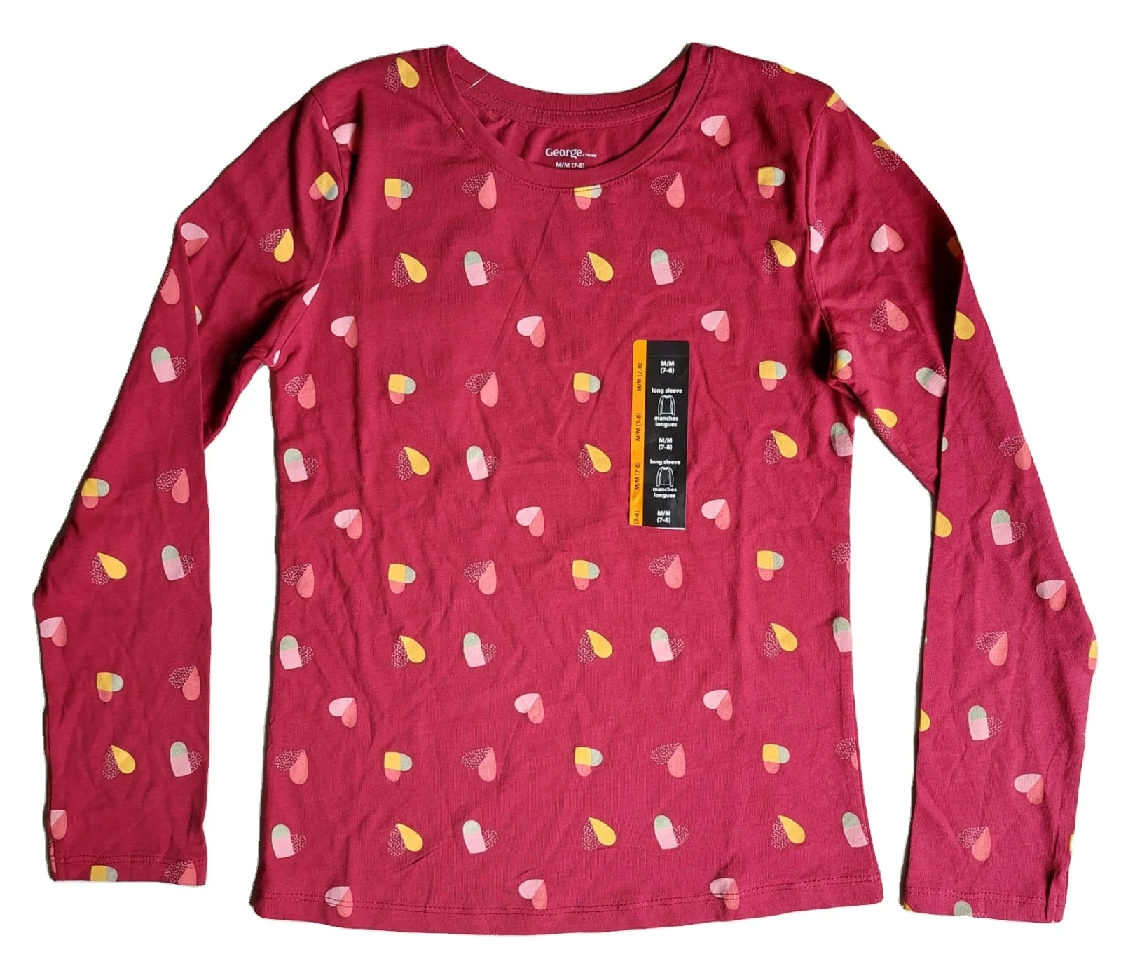 fashionable and stylish Girls L/S t-shirt (Ready stock)