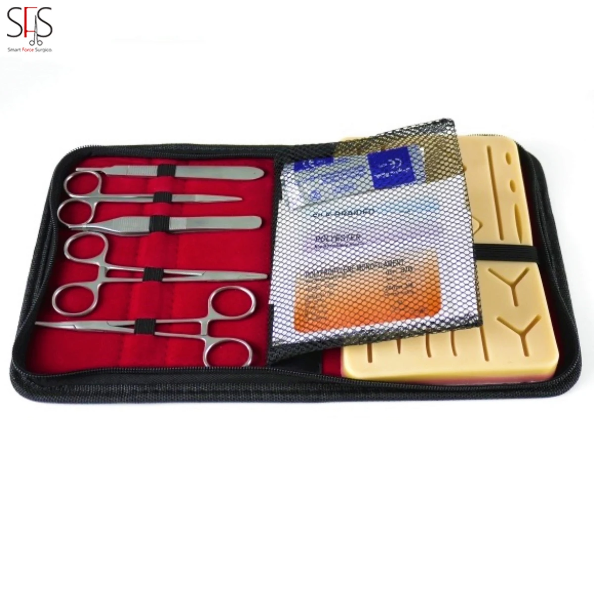 kit de suture premium Students Practice Suture Kit with Suture Training Skin Pad