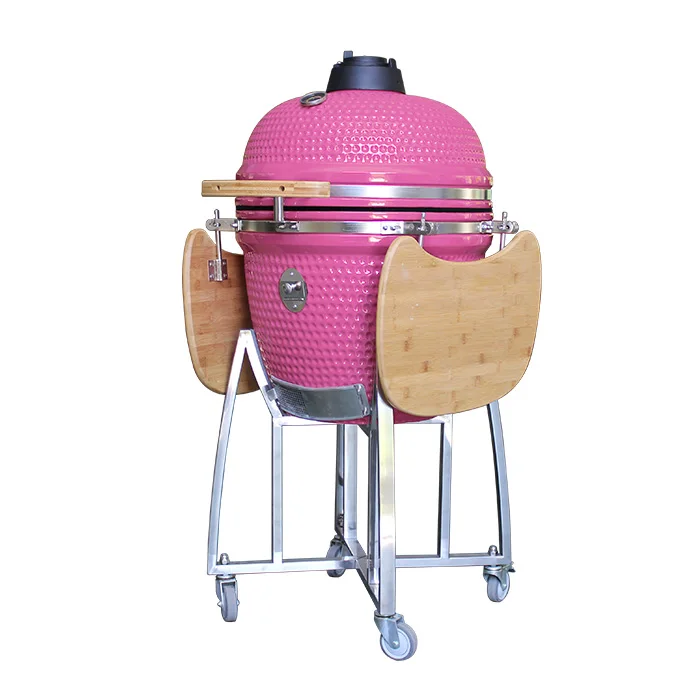 Высококачественный 21-дюймовый Auplex многофункциональный керамический зеленый барбекю древесный уголь яйцо Kamado Joe гриль для diy уличной кухни